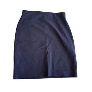 Navy Blue Pencil Skirt - Size 10 - NWT